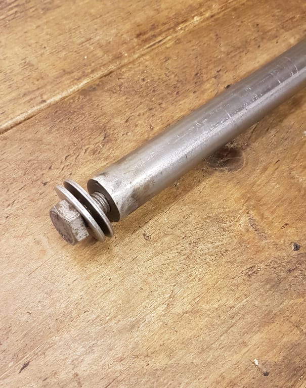 Mssoomm Linear Motion Rod Shaft Guide D 20mm X L 82.68 Inch