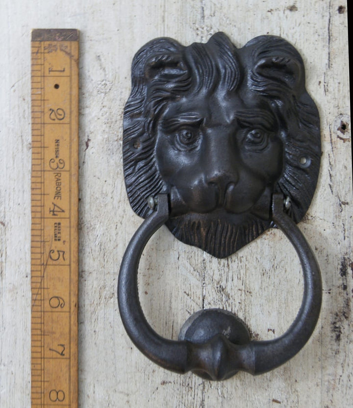 Door Knocker LION HEAD Heavy Cast Iron (5440)