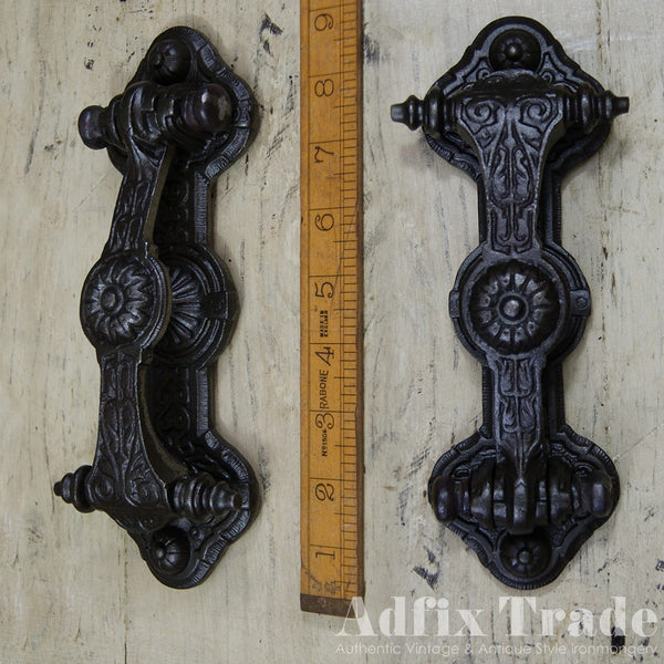 Door Knocker REGENCY Design Antique Iron 200mm