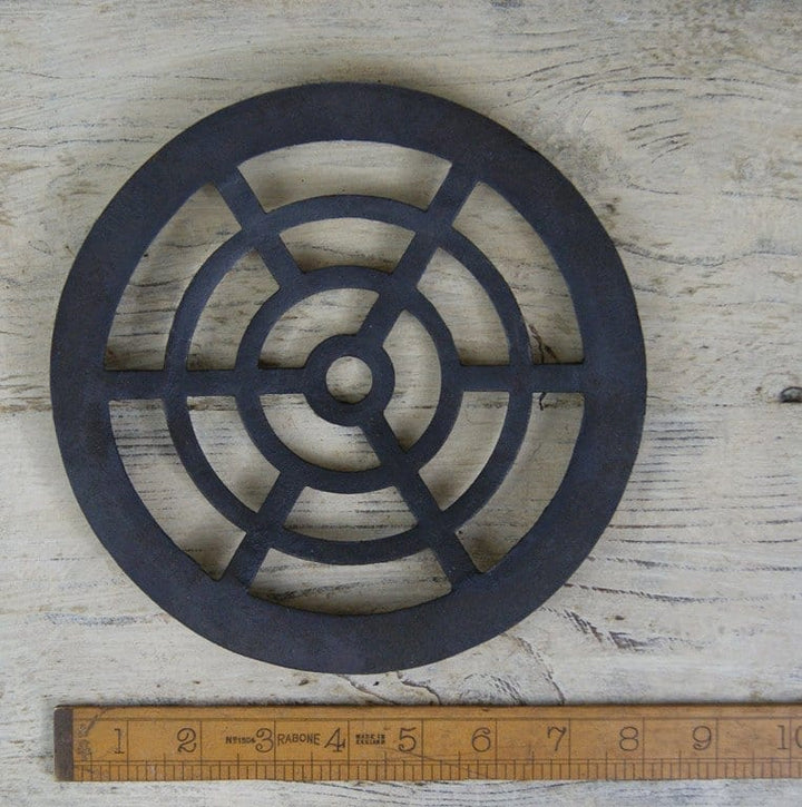 Drain Cover Circular Sloping Cast Iron 200mm Diameter
