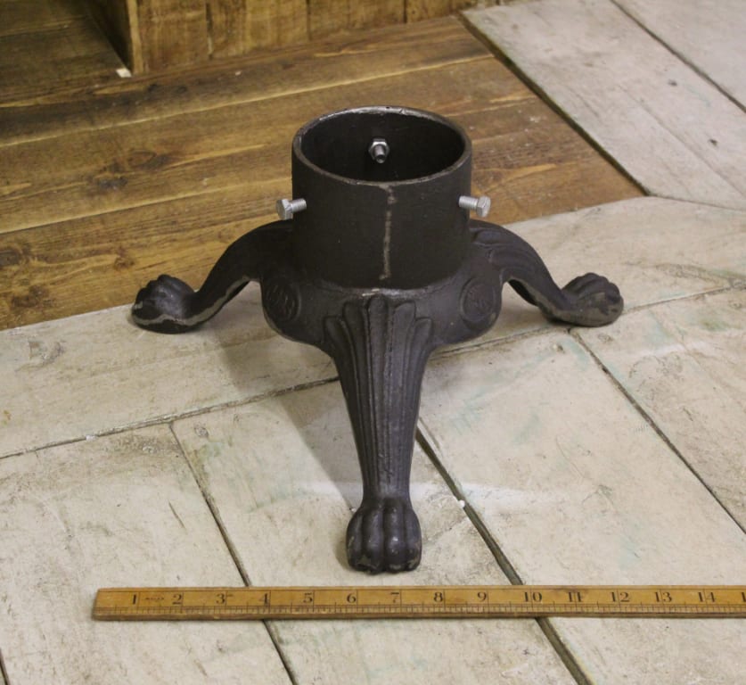 Timber Socket Base Tree Holder Tripod Base 100mm Socket Cast Iron 300mm – Cottingham ...