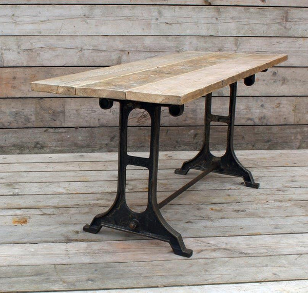 Table End Frame Heavy Singer 1748 Cast Iron 740mm