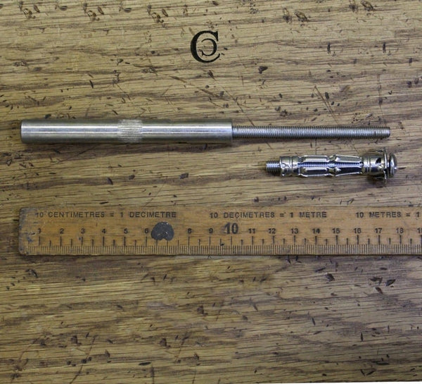 Concealed Shelf Support CAVITY FIXING TYPE 12mm x 120mm Rod