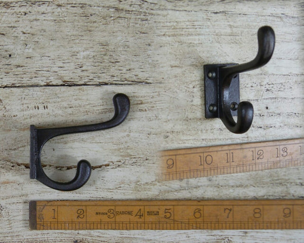 Hall Stand Hook Mini Small Cast Antique Iron 90mm