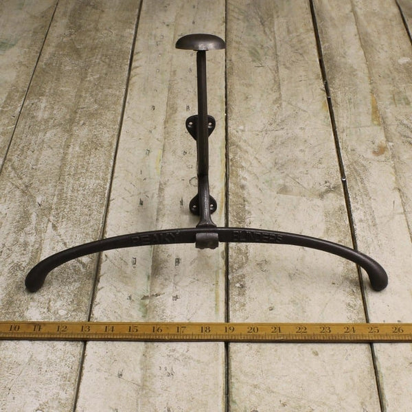 Clothes Hanger Jacket Hook PEAKY BLINDERS Antique Iron 400mm