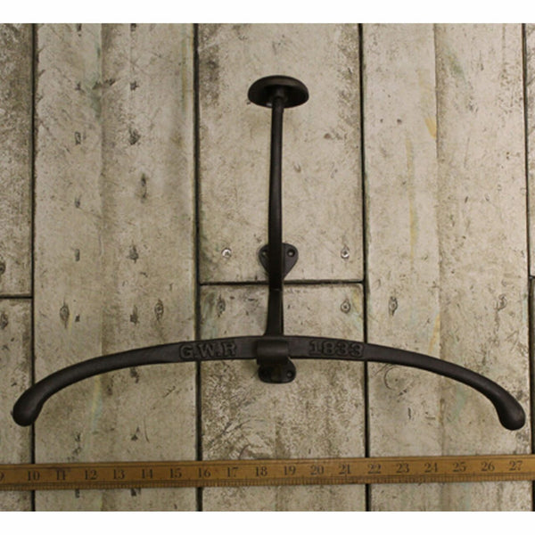 Clothes Hanger Jacket GWR Cast Antique Iron 400mm