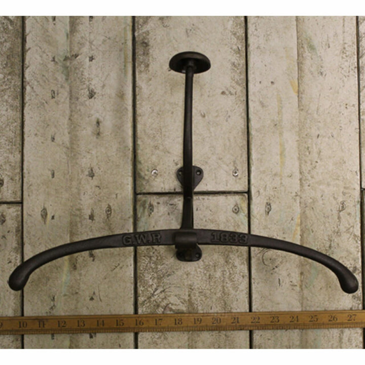 Clothes Hanger Jacket GWR Cast Antique Iron 400mm