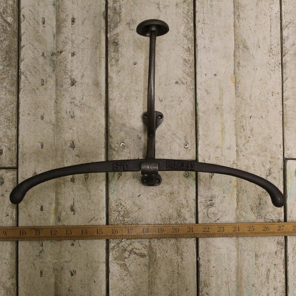 Clothes Hanger Jacket ST PANCRAS Cast Antique Iron 400mm