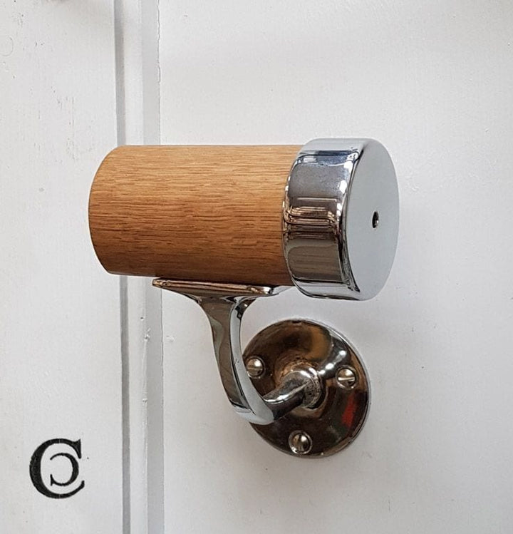 End Cap Socket for Mop Stick Hand Rail Chrome for 44mm Diameter