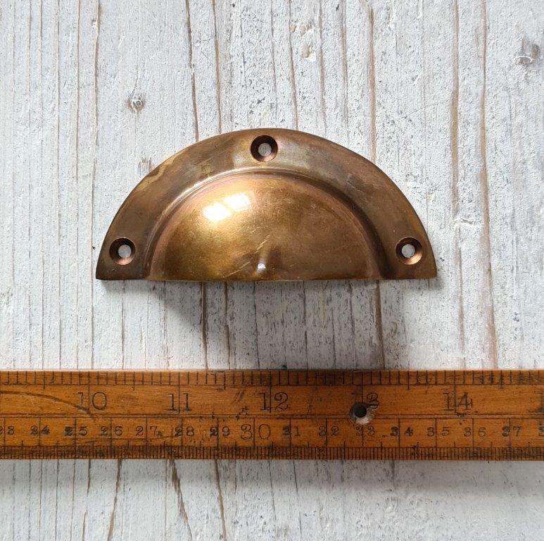 Basic Handle Cup Handle Basic Design Antique Brass Cast 96mm (1109) – Cottingham ...