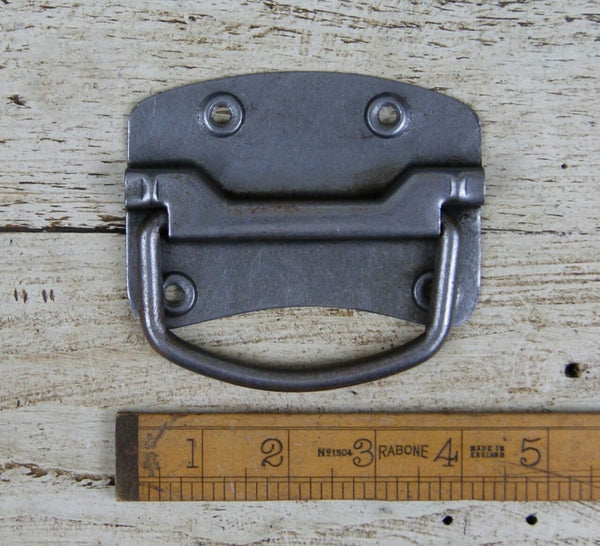 Chest Lifting Handle Pressed Antique Iron 100mm (AF046)