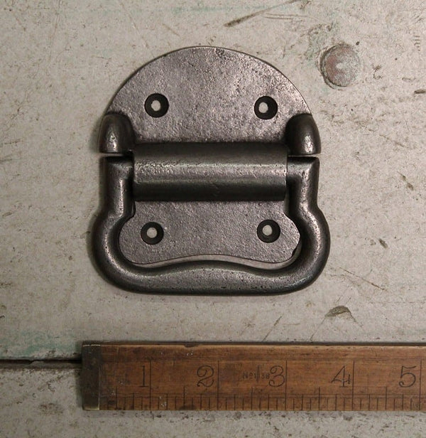 Chest Lifting Handle Heavy Cast Iron 2 Part Antique Iron 100mm