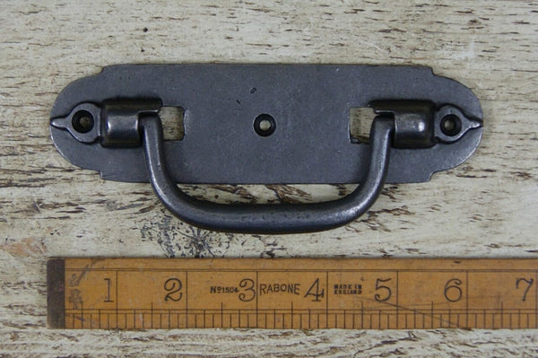 Chest Lifting Handle FRENCH STYLE Cast Antique Iron 150mm