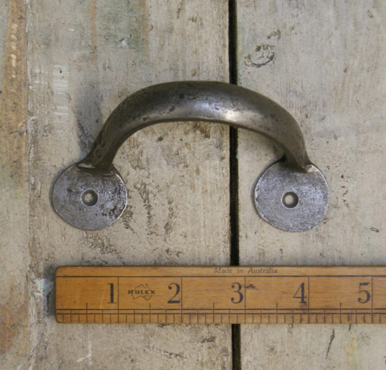 Metal Loop Bench Handle Tray Lifting Handle Loop Side Mount H Forged Antique Iron 100mm ...
