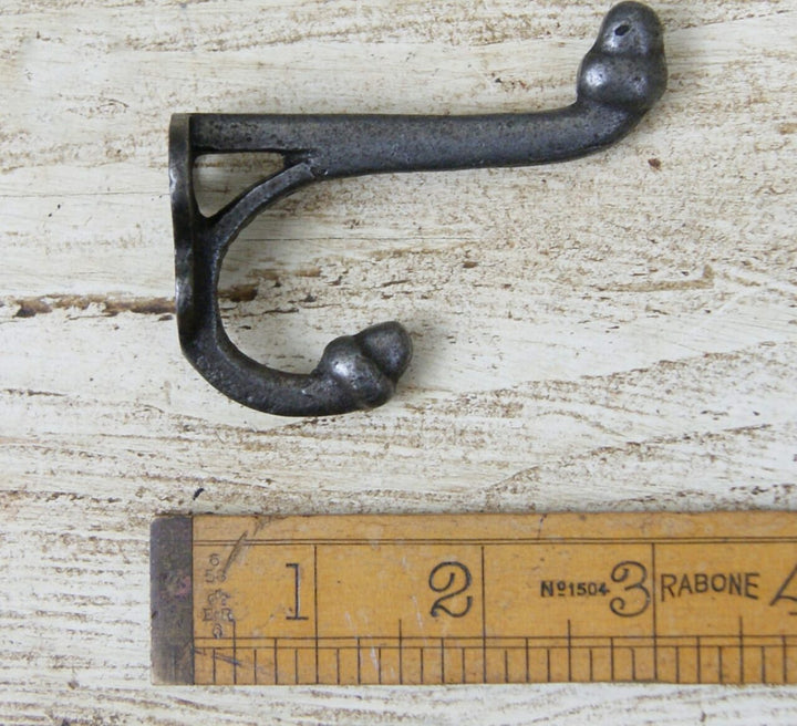 Hall Stand Small Acorn Tip 75mm Antique Iron