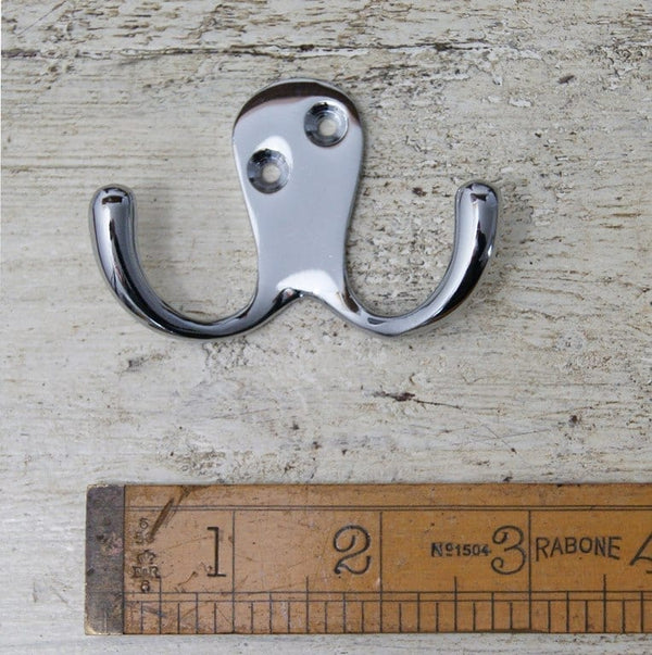 Robe Hook Double Chrome Plated 60mm x 75mm