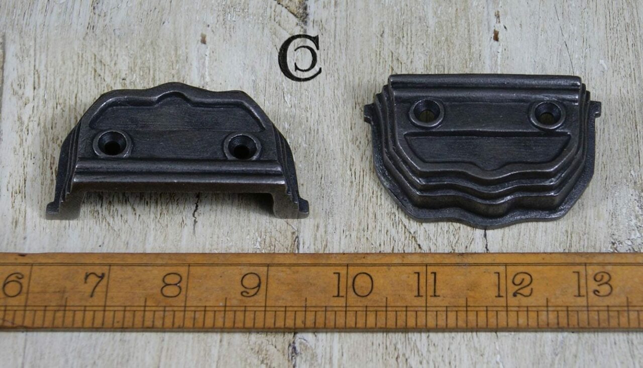 Rim Latch Keep Fancy Shaped Cast Iron Medium (16520) – Cottingham ...