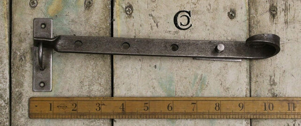 Casement Stay Pins Curly Tail Hand Forged Antique Iron 250mmTBD