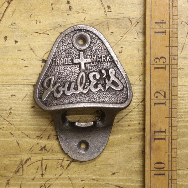 Bottle Opener Wall Mounted JOULE'S Cast Antique Iron