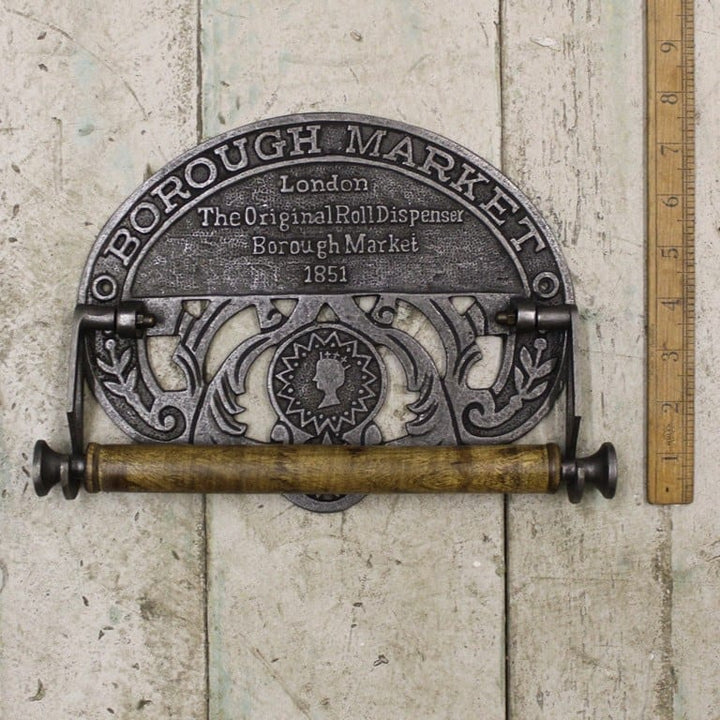 Kitchen Roll Holder BOROUGH MARKET Antique Iron for 225mm Roll