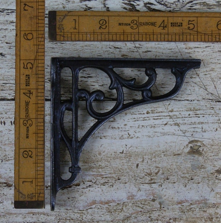 Shelf Bracket HERITAGE Cast Antique Iron 125mm x 125mm