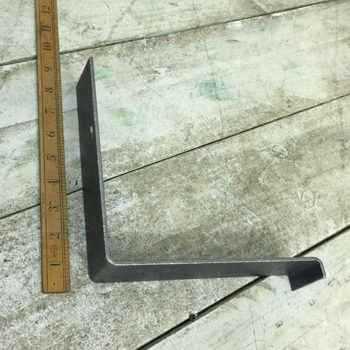 Shelf Bracket UTILITY Medium Duty Angle Steel Lip 200mm x 200mm