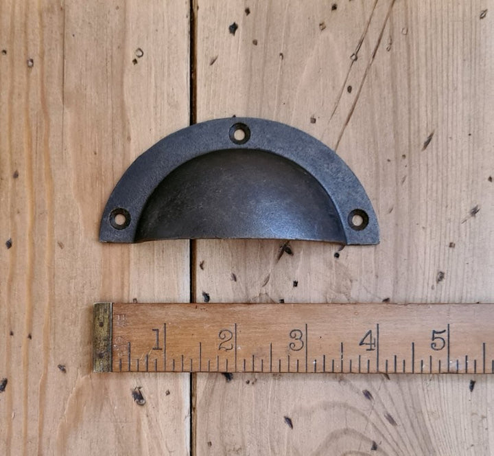 Basic Handle Cup Handle Basic Design Large Cast Antique Iron 100mm – Cottingham ...