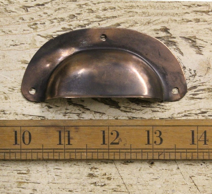 Cup Handle Basic Design Pressed Sheet Antique Copper 96mm