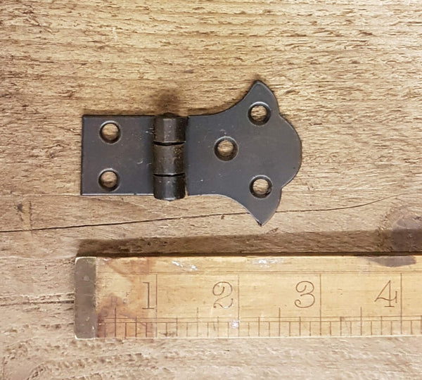 Butterfly Hinge Unequal Steel Epoxy Black 72mm x 52mm