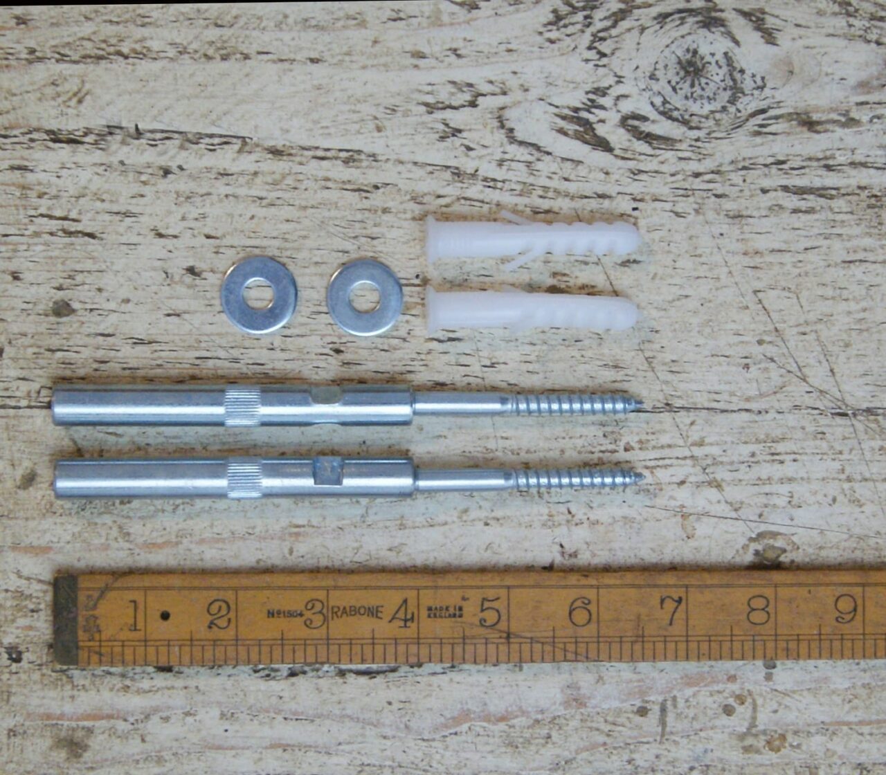 Concealed Shelf Support Screw-in 100mm Rod Masonry 12mm x 165mm ...