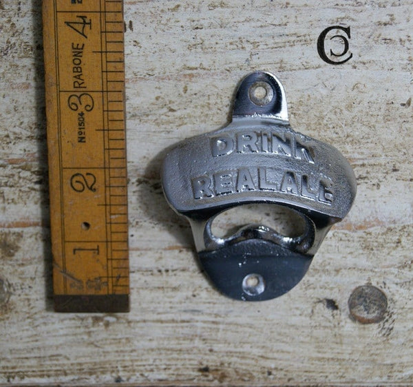 Bottle Opener Wall Mounted COCA COLA Chrome Plate on CastTBD