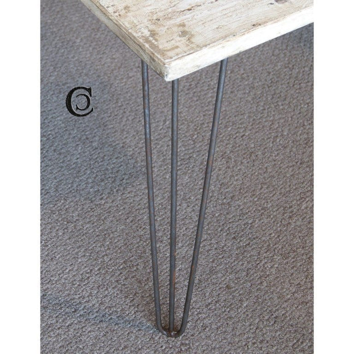 Hairpin Leg 3 Prong Antique Iron 8mm Diameter Rod 400mm use '09' code