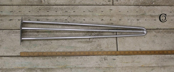 Hairpin Leg 3 Prong Heavy Duty Galvanised 710mm