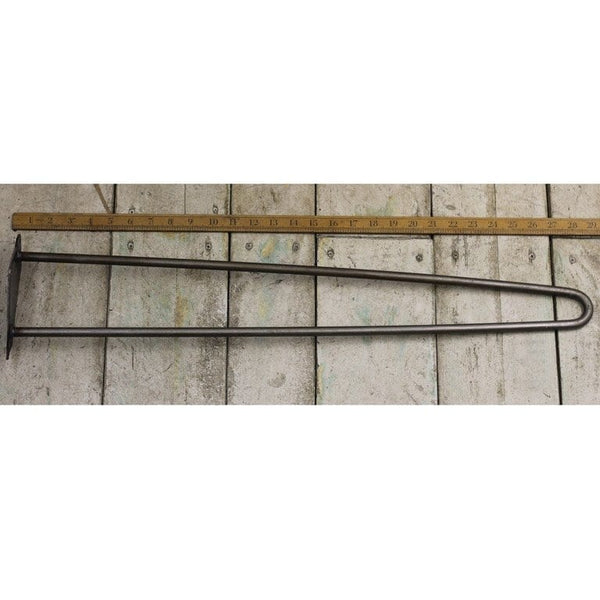 Hairpin Leg 2 Prong Heavy Duty Antique Iron 710mm