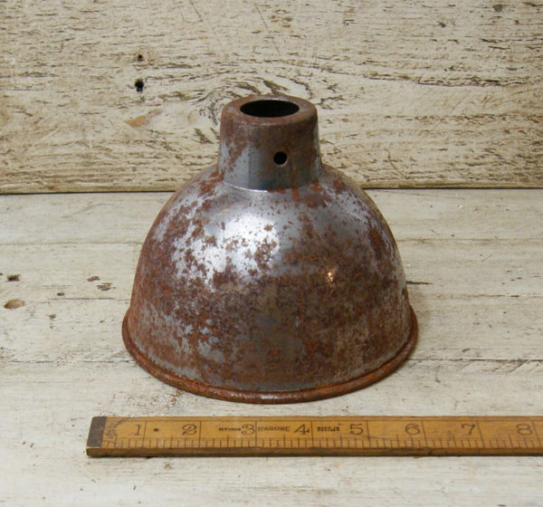 Pendant Hanging Light Shade STUDY Antique Iron 150mm Diameter