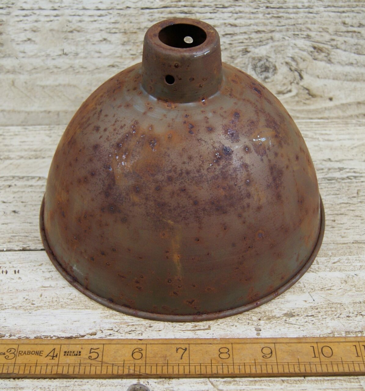 Pendant Hanging Light Shade STUDY Rust 215mm – Cottingham Collection