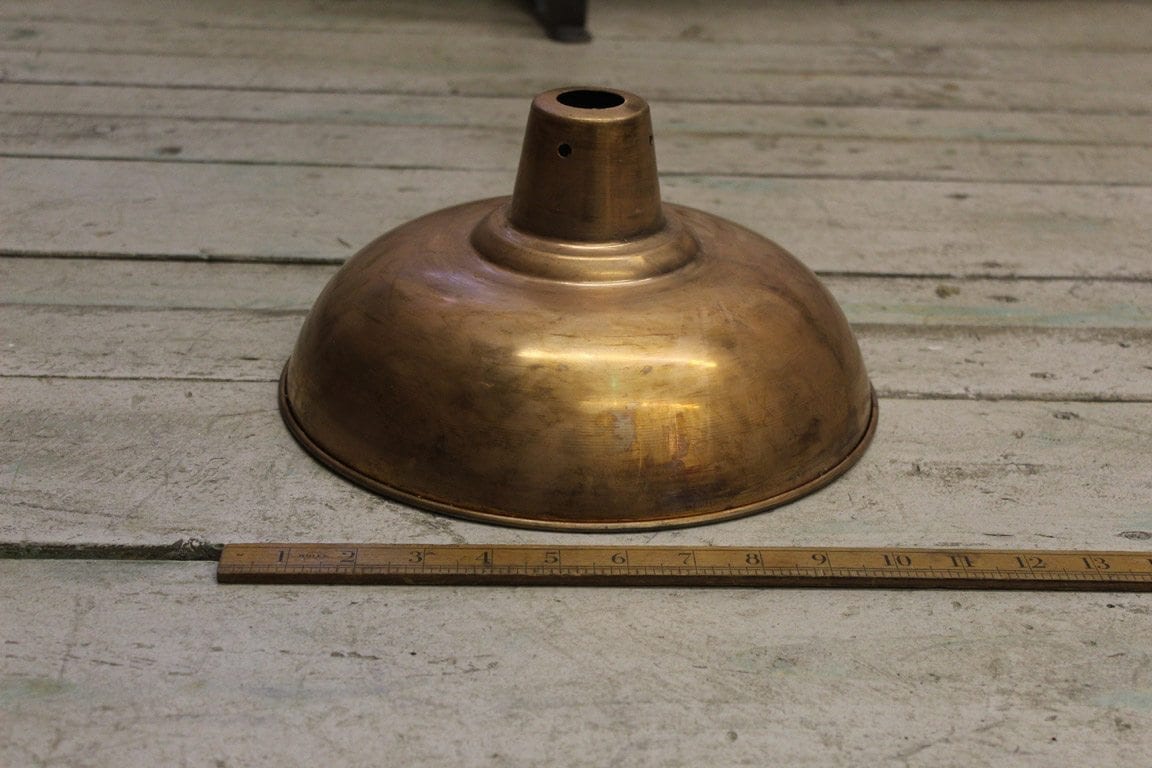 Pendant Hanging Light Shade FACTORY DULL Copper 360mm Diameter ...
