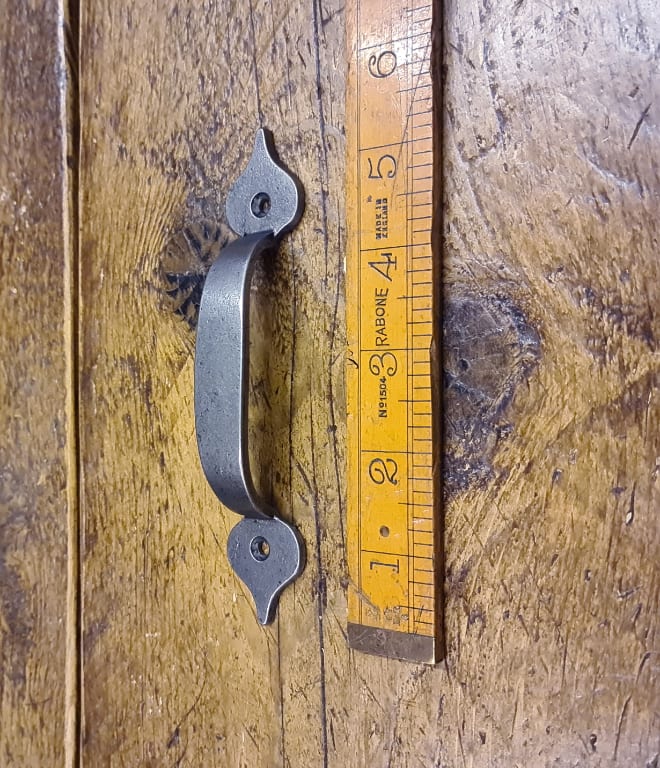 Pull Handle Cast Antique Iron LADYBOWER spearhead 100mm – Cottingham ...
