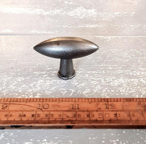 Knob Cupboard ZEPPELIN Cast Antique Iron 35mm small