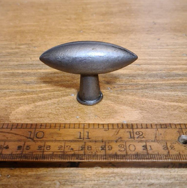 Knob Cupboard ZEPPELIN Cast Antique Iron 55mm large