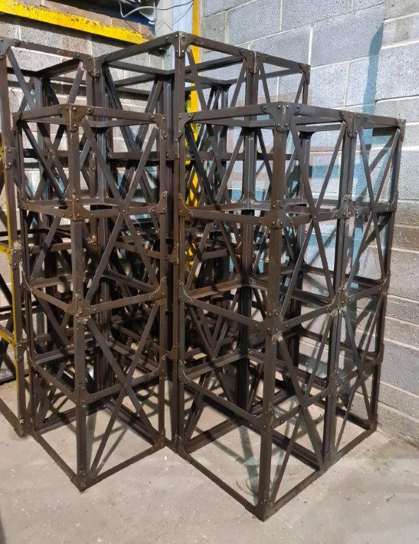 Metal Shelving Unit Floor Standing 520mm x 440mm x 1500mm High