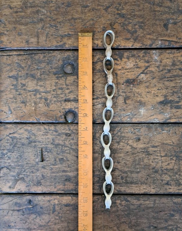 Chain Link For Chandelier Pressed Antique Steel 50mm (sold singly)