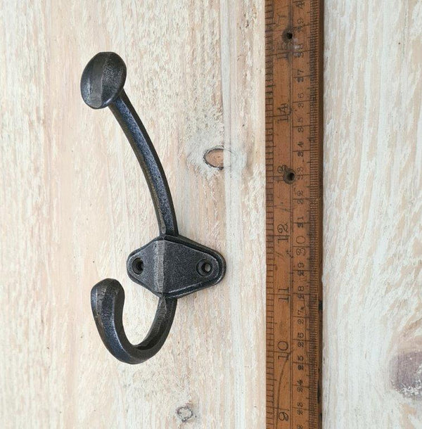 Coat Hook WELTON Antique Iron 130mm
