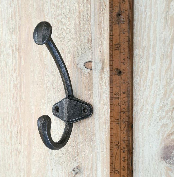 Coat Hook WELTON Antique Iron 130mm