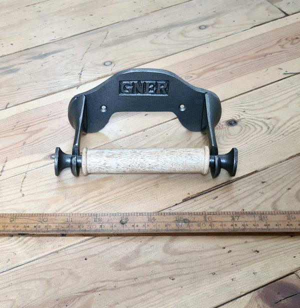 Toilet Roll Holder GNER Drop In PECKHAM Antique Iron 150mm