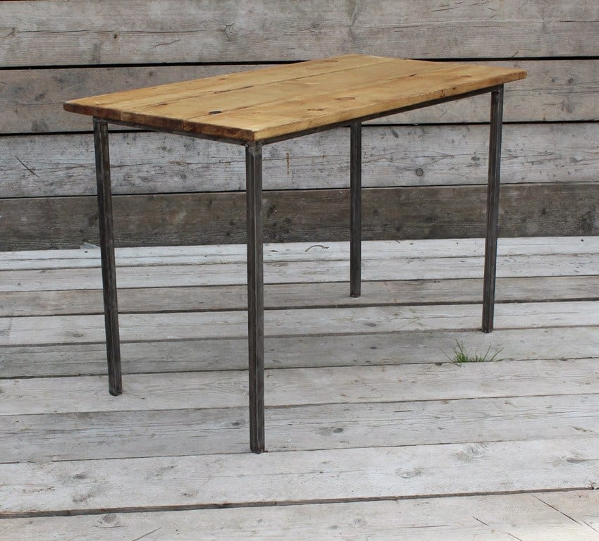 Table Underframe SCHOOL 25mm Box Ant Iron 1000 L x 600 W x 600mm H ...