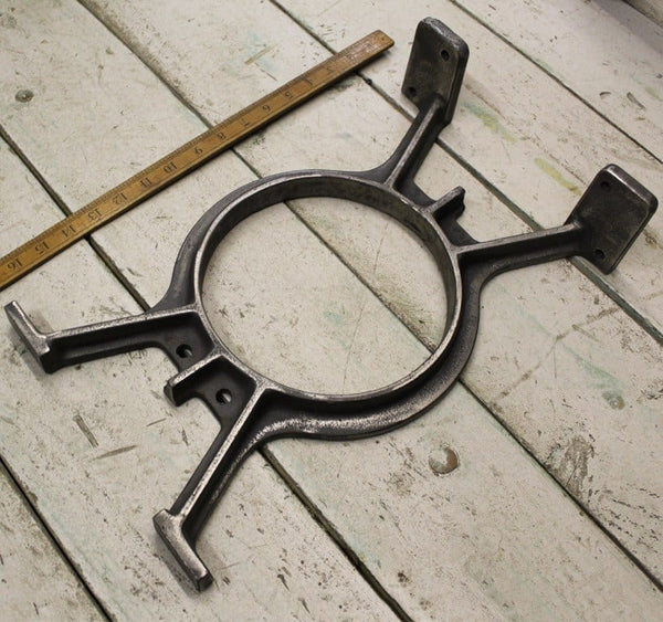 Bench End Frame BAMFORD 2 Rods Cast Iron 420mm x 250mm