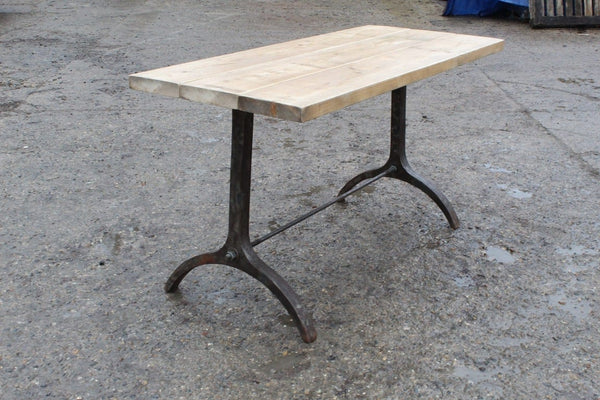 Dining Table End Frame AMISH Cast Antique Iron 780mm