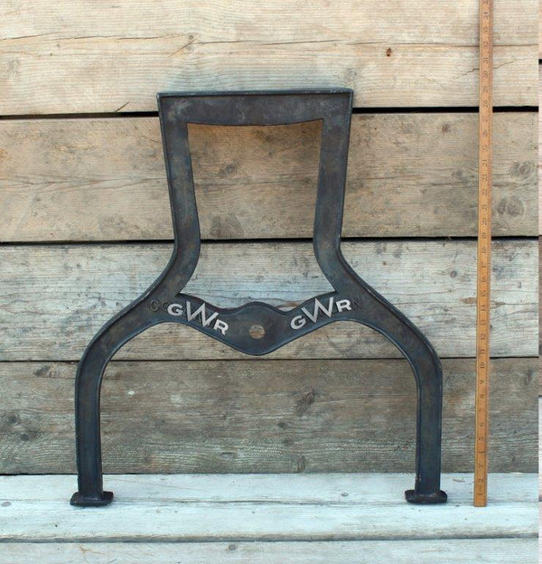 Table End Frame GWR (COVENT DESIGN) Cast Antique Iron 710mm
