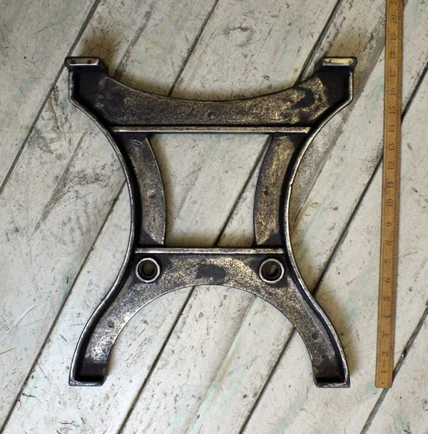 Coffee Table End Frame ANLABY Cast Antique Iron 420mm x 380mm